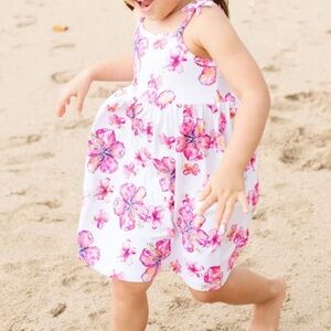 Cocomoon hibiscus toddler dress